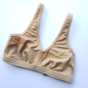 NWOT Venus nude bikini top adjustable straps & tie